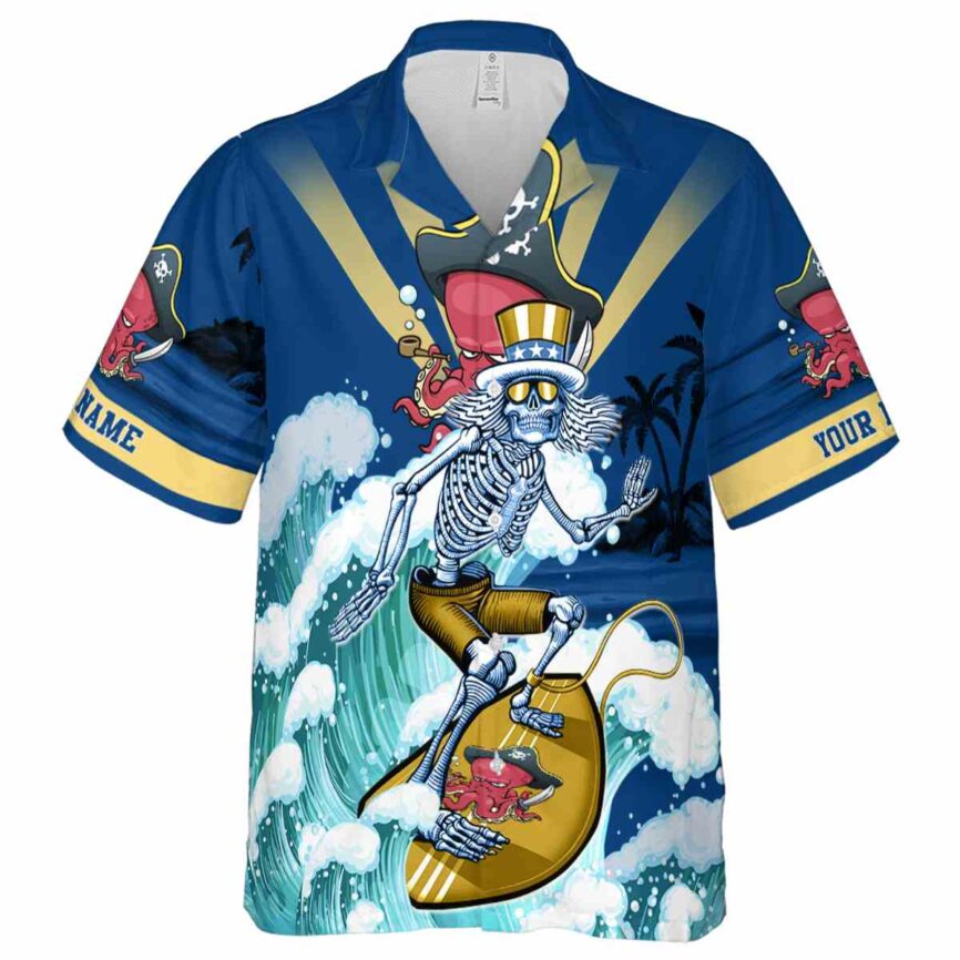 Personalized Octopus Grateful Dead Motif Hawaiian Shirt Fashion forward