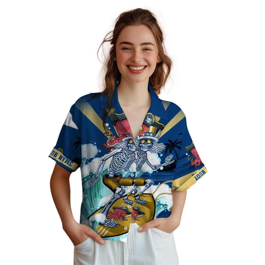 Personalized Octopus Grateful Dead Motif Hawaiian Shirt Top rated