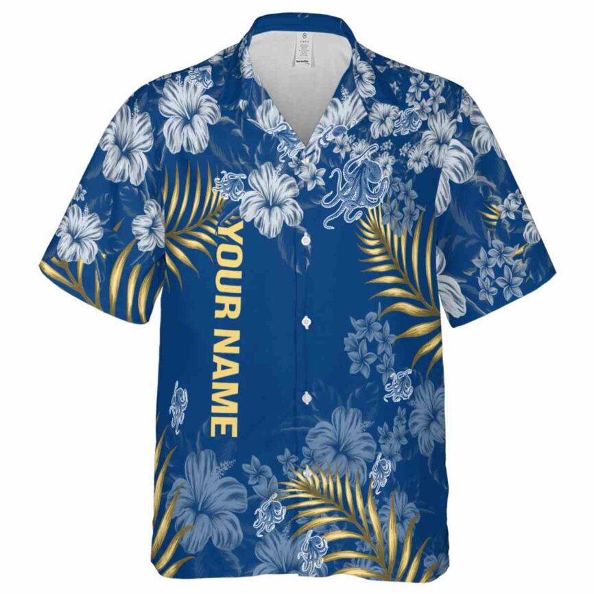 Personalized Octopus Hibiscus Pattern Hawaiian Shirt Fashion forward
