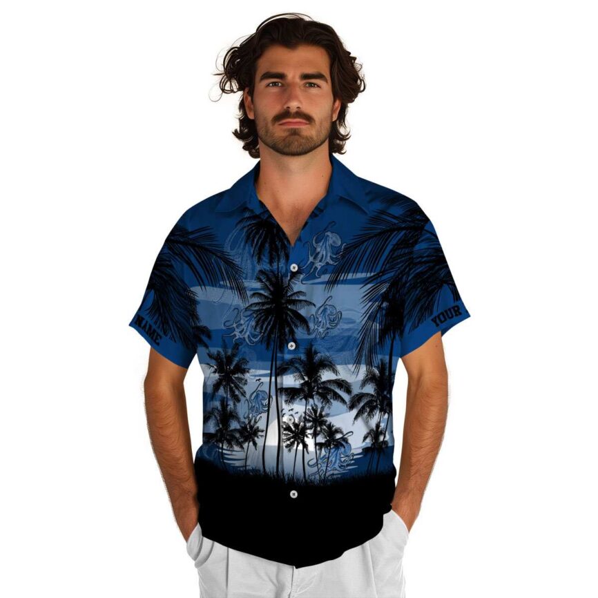 Personalized Octopus Island Scenery Hawaiian Shirt New Arrival