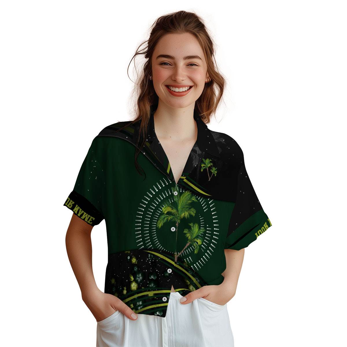 Personalized Palm Tree Dynamic Swirl Hawaiian Shirt Top rated Personalized Palm Tree Dynamic Swirl Hawaiian Shirt Top rated