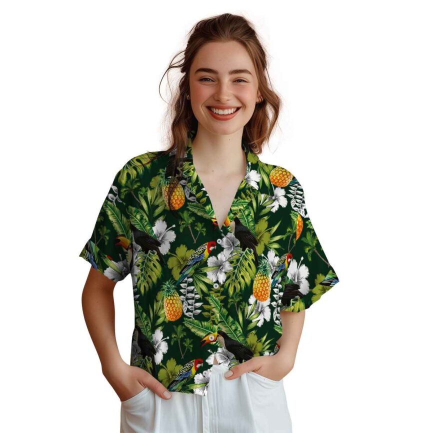 Personalized Palm Tree Toucan Bird Hawaiian Shirt Top rated