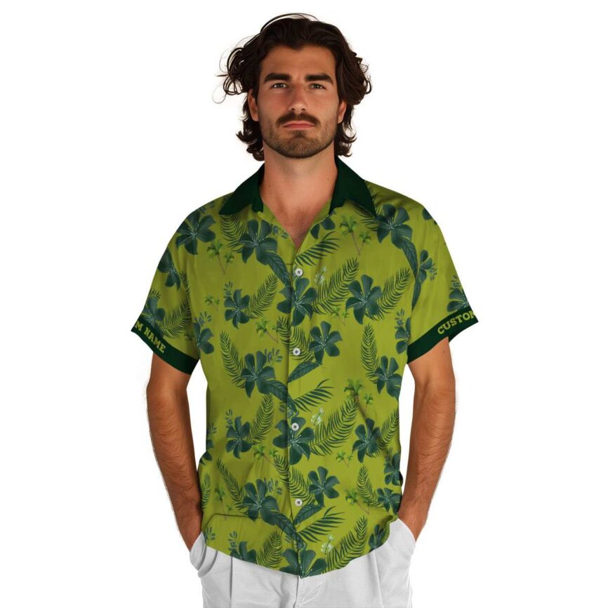 Personalized Palm Tree Tropical Flower Hawaiian Shirt New Arrival