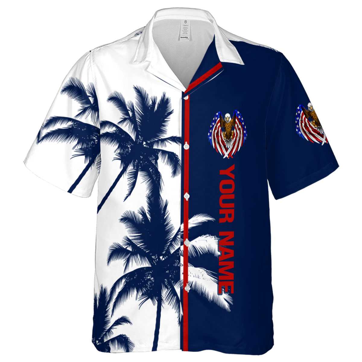 Personalized Patriotic Beach Vibes Hawaiian Shirt Best selling Personalized Patriotic Beach Vibes Hawaiian Shirt Best selling