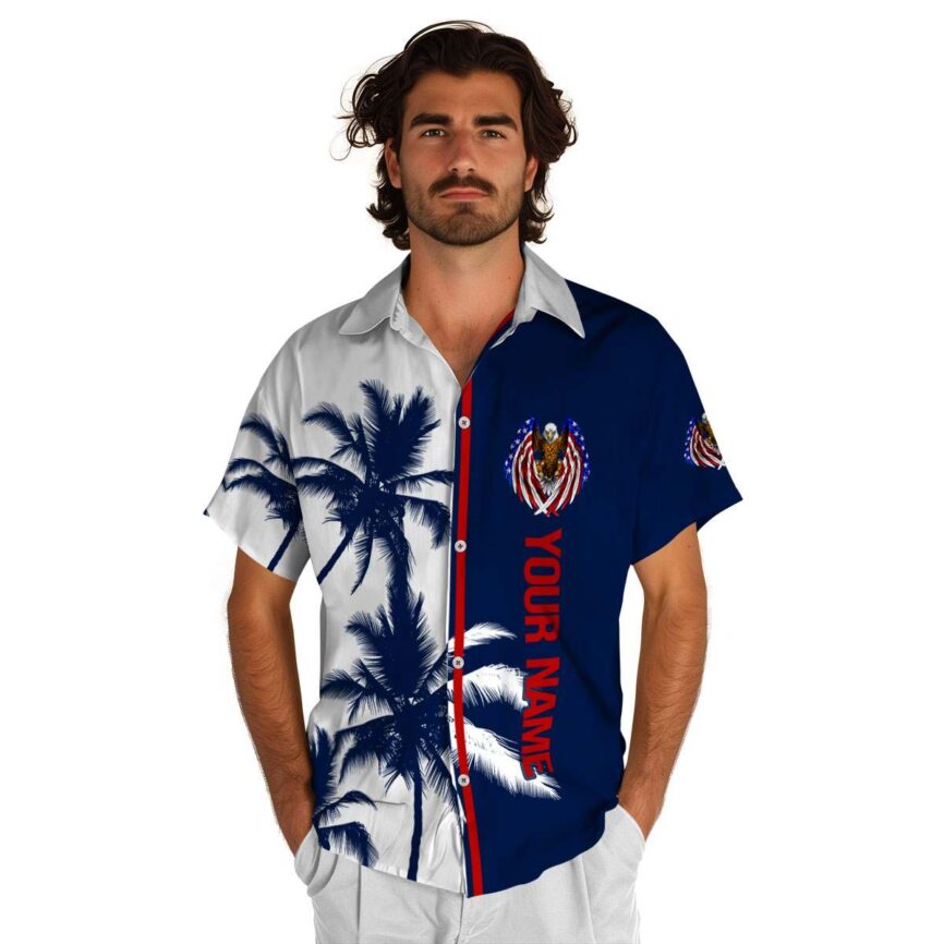 Personalized Patriotic Beach Vibes Hawaiian Shirt High quality