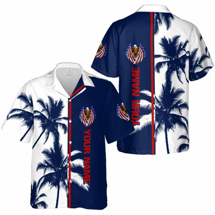 Personalized Patriotic Beach Vibes Hawaiian Shirt Latest Model