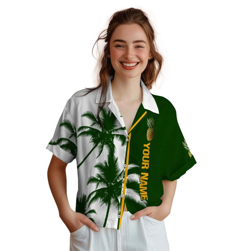 Personalized Pineapple Beach Vibes Hawaiian Shirt Trendy