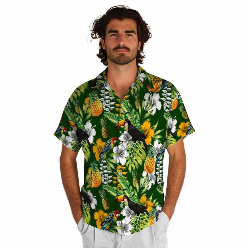 Personalized Pineapple Toucan Bird Hawaiian Shirt New Arrival