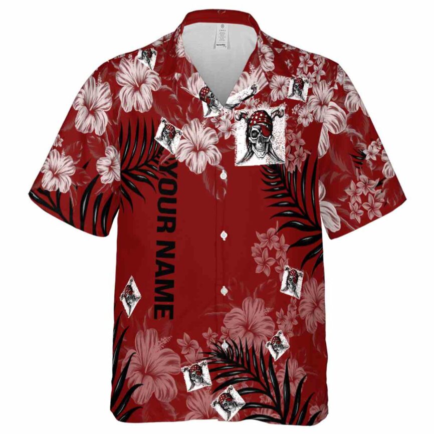 Personalized Pirate Hibiscus Pattern Hawaiian Shirt Fashion forward