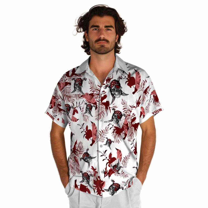 Personalized Pirate Leafy Accents Hawaiian Shirt New Arrival