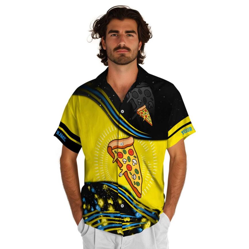 Personalized Pizza Dynamic Swirl Hawaiian Shirt New Arrival