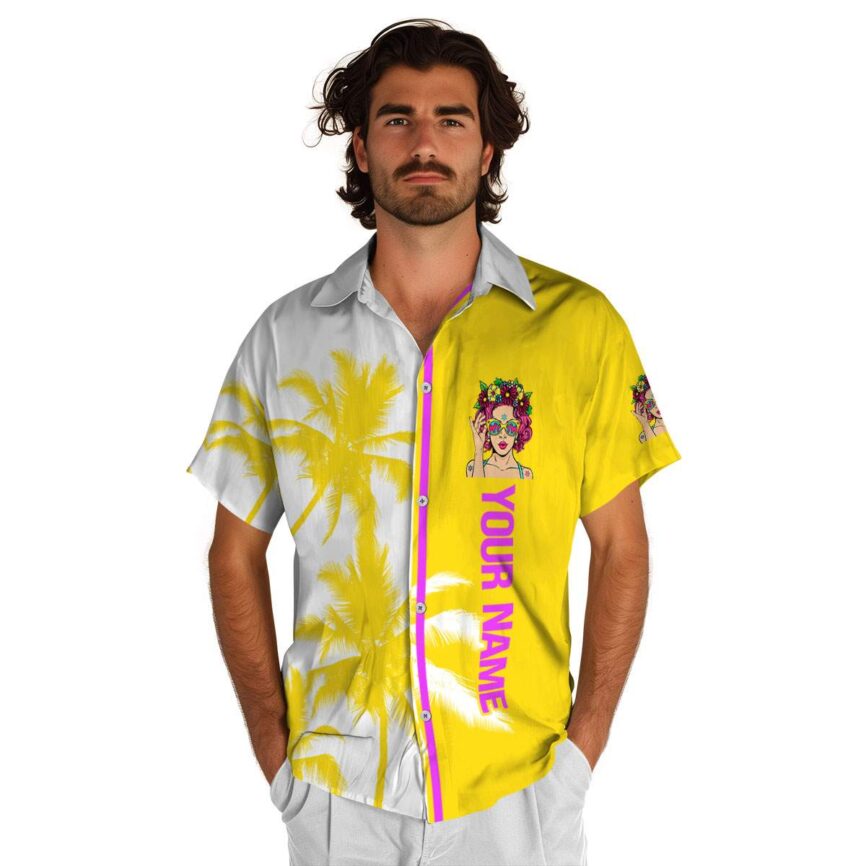 Personalized Pop Beach Vibes Hawaiian Shirt High quality