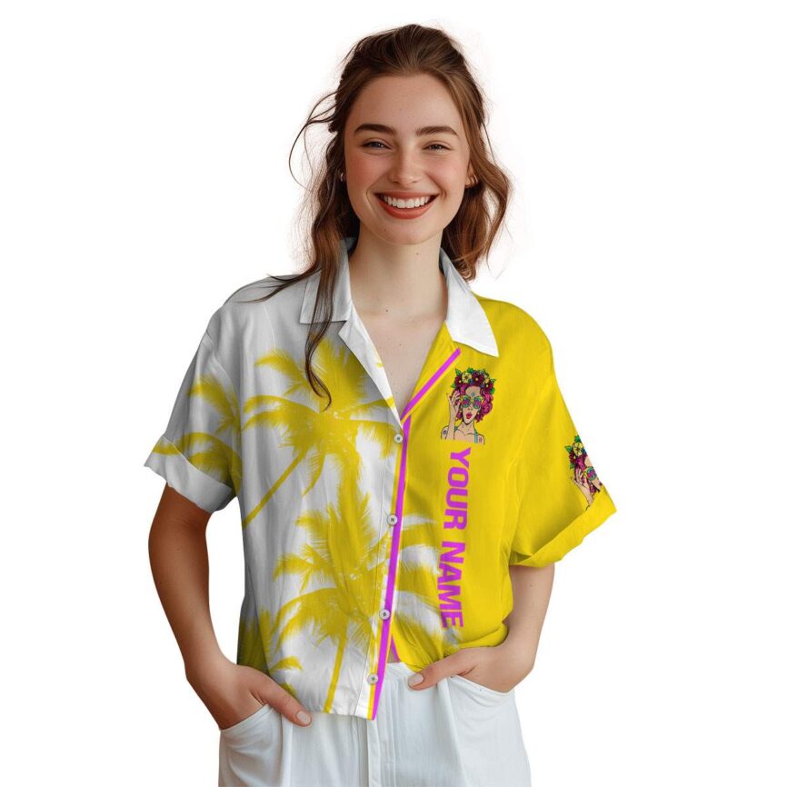 Personalized Pop Beach Vibes Hawaiian Shirt Trendy