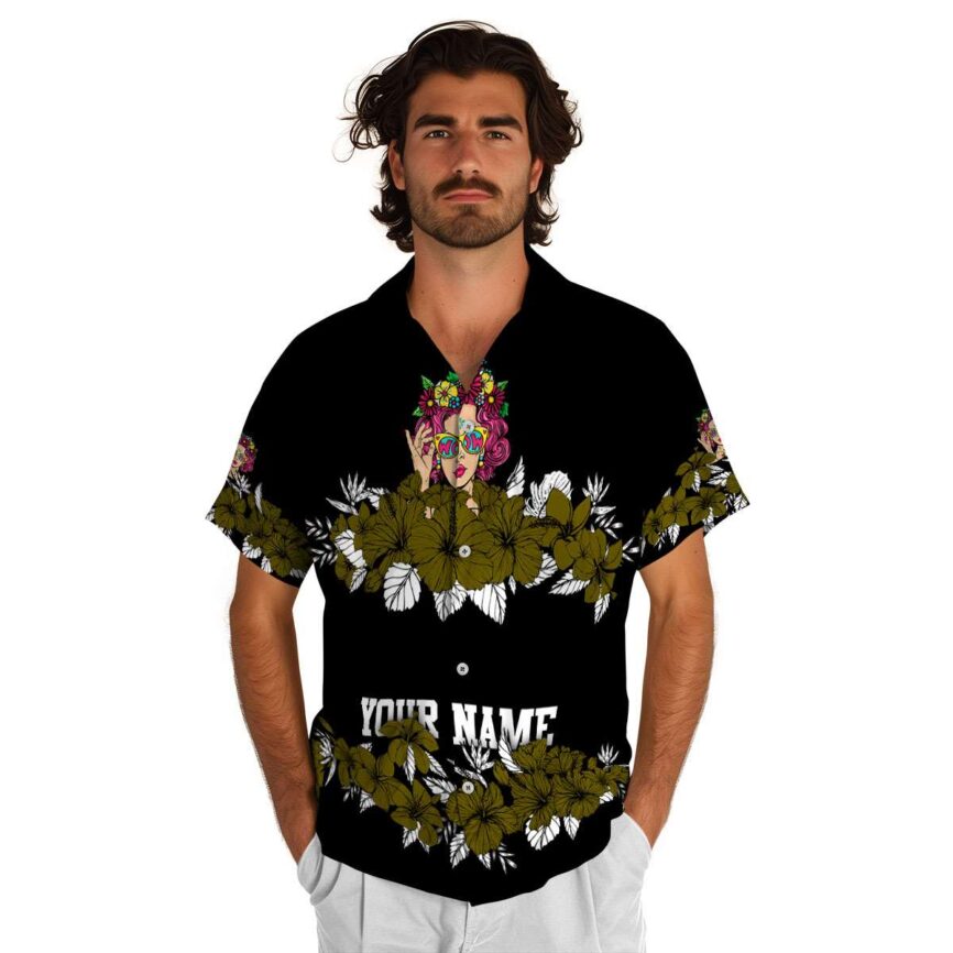 Personalized Pop Hibiscus Band Hawaiian Shirt New Arrival