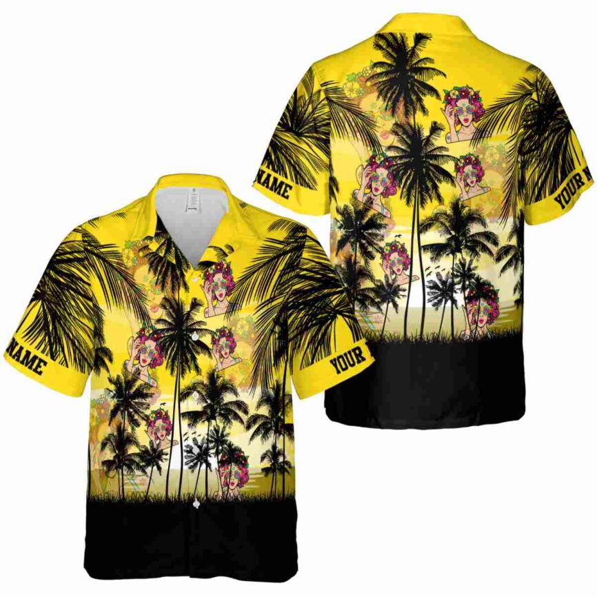 Personalized Pop Island Scenery Hawaiian Shirt Premium grade