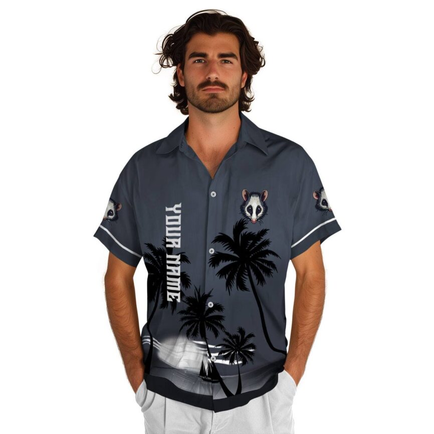 Personalized Possum Ocean Sunset Hawaiian Shirt New Arrival