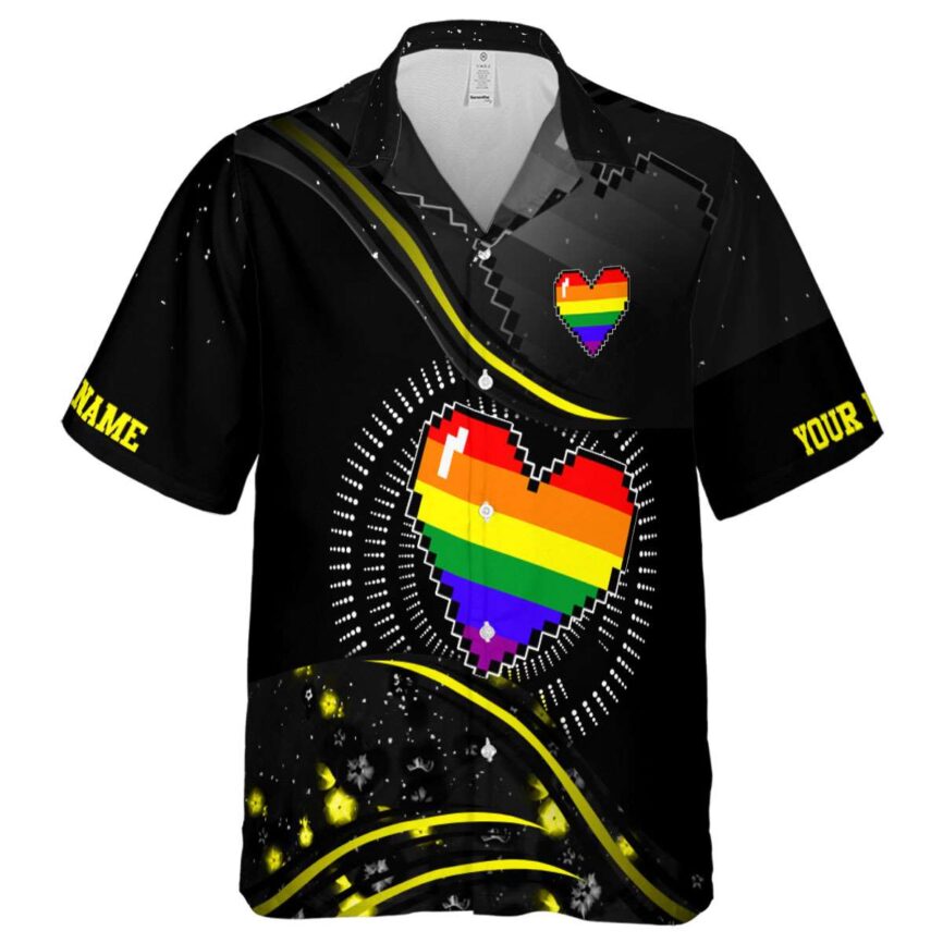 Personalized Pride Dynamic Swirl Hawaiian Shirt Fashion forward