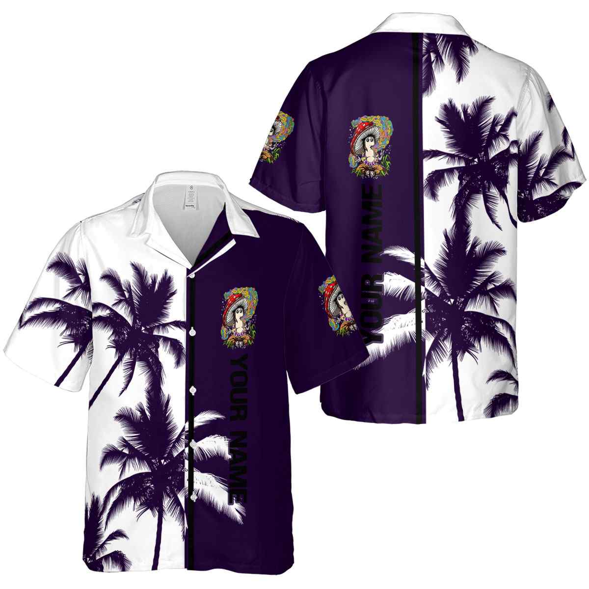 Personalized Psychedelic Beach Vibes Hawaiian Shirt Latest Model Personalized Psychedelic Beach Vibes Hawaiian Shirt Latest Model