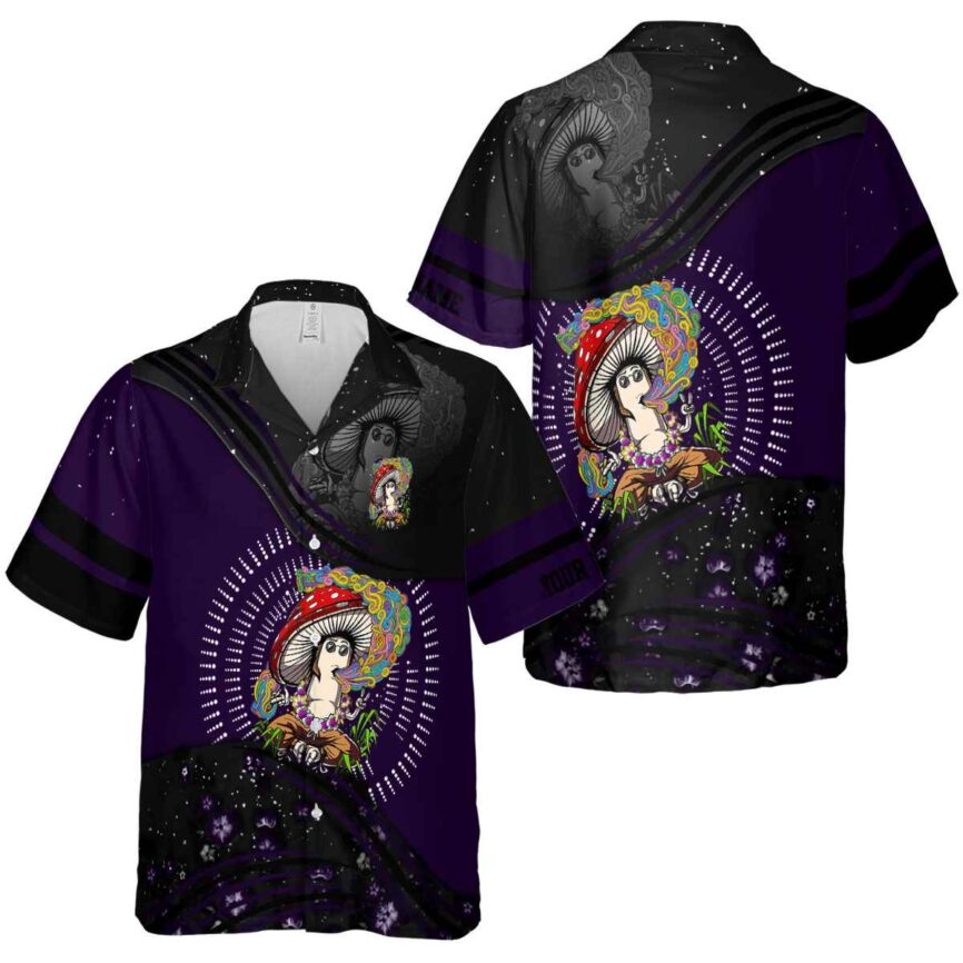 Personalized Psychedelic Dynamic Swirl Hawaiian Shirt Premium grade