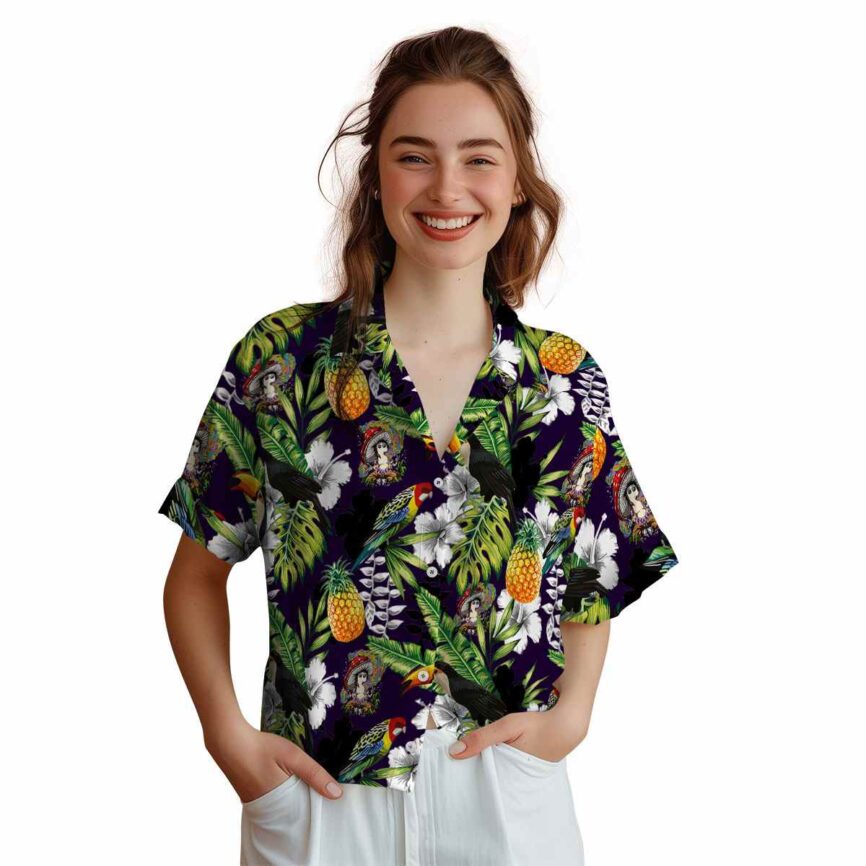 Personalized Psychedelic Toucan Bird Hawaiian Shirt Top rated
