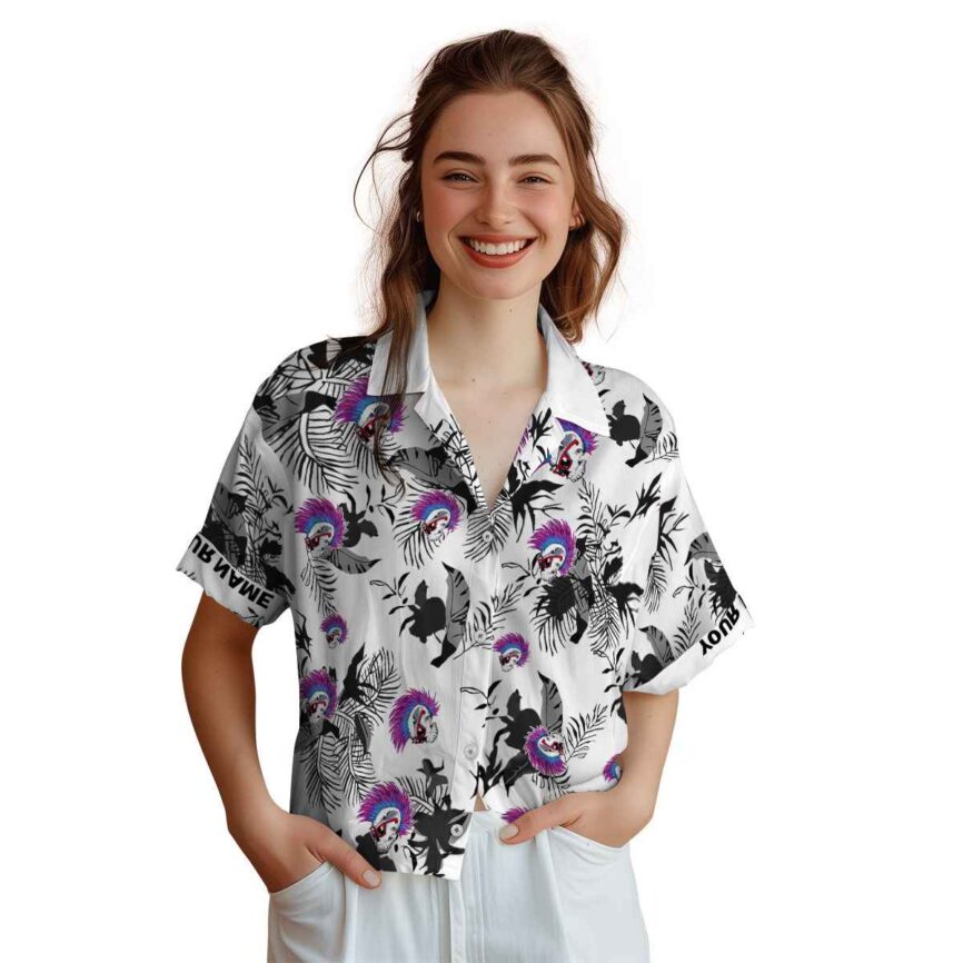 Personalized Punk Leafy Accents Hawaiian Shirt Top rated