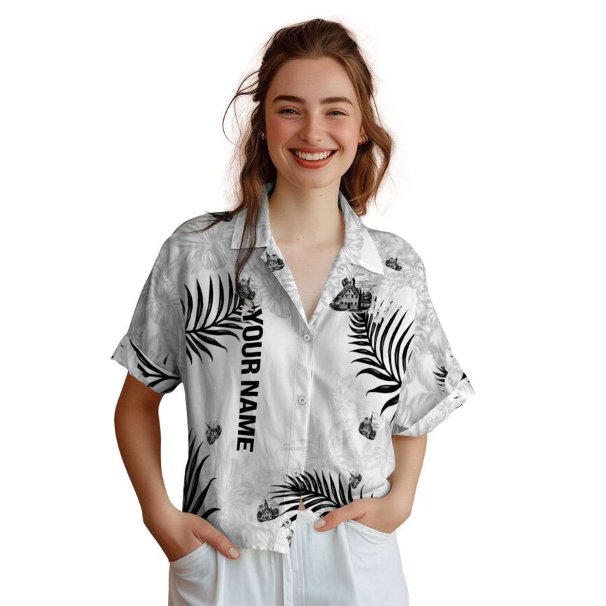 Personalized Puritan Hibiscus Pattern Hawaiian Shirt Top rated