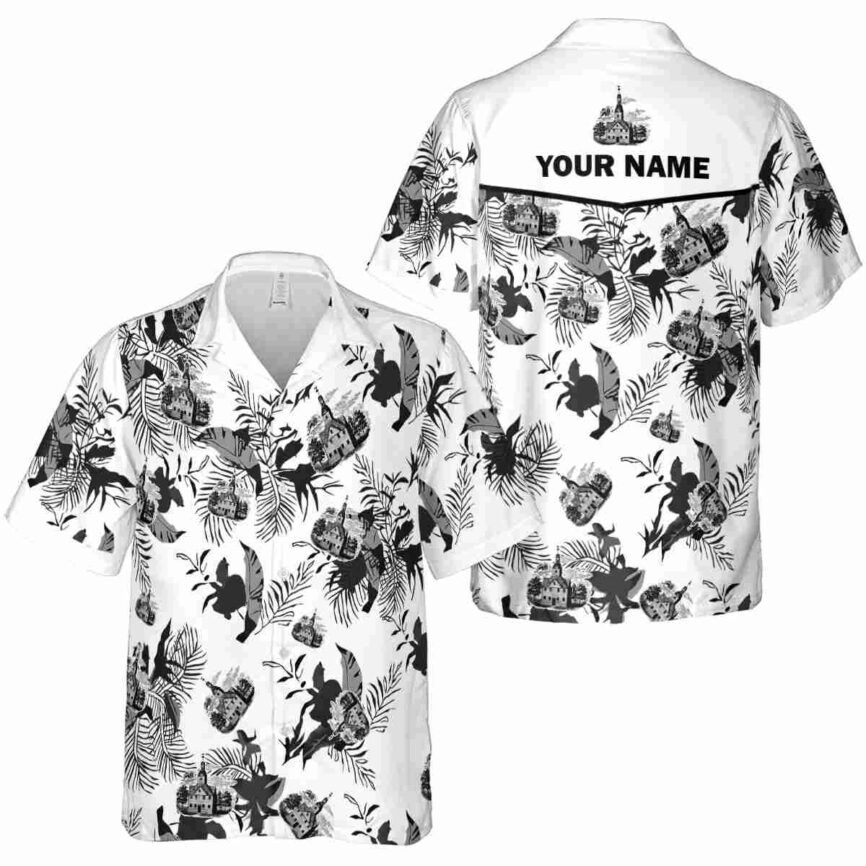 Personalized Puritan Leafy Accents Hawaiian Shirt Premium grade