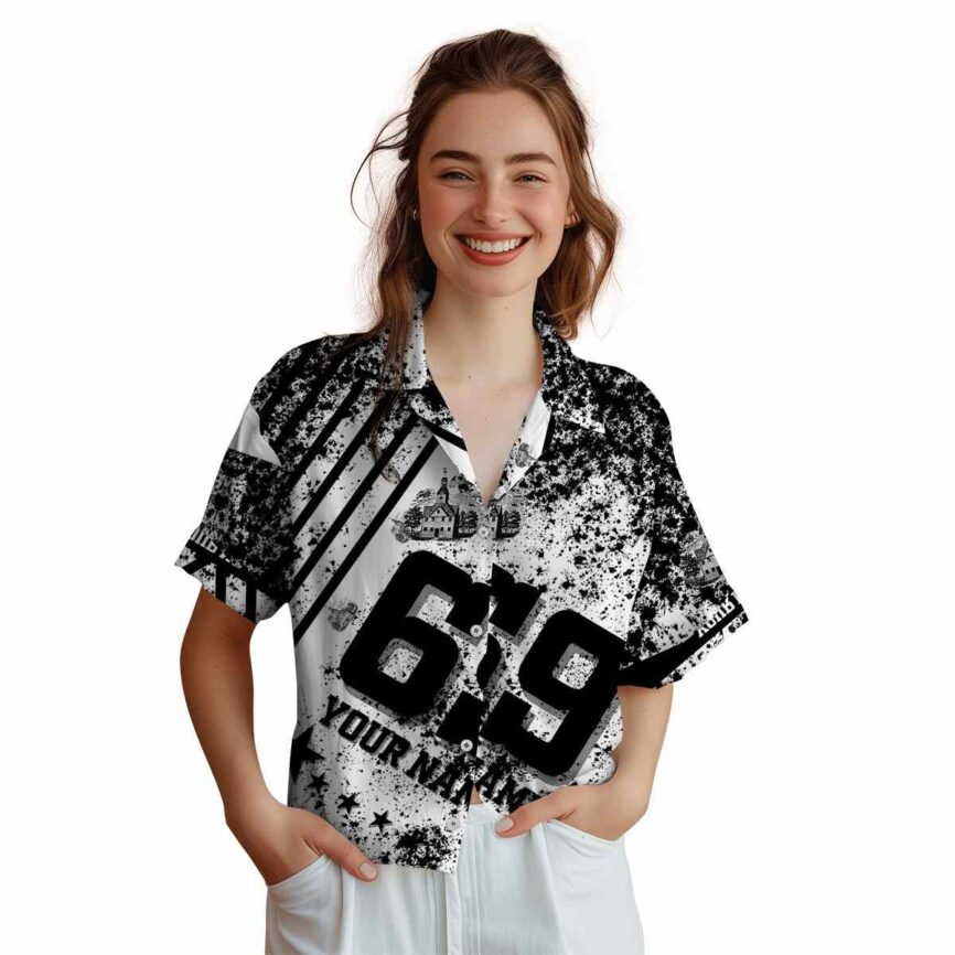 Personalized Puritan Stripe Burst Hawaiian Shirt Top rated