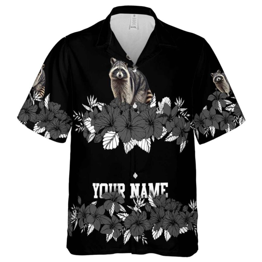 Personalized Raccoon Hibiscus Band Hawaiian Shirt Fashion forward