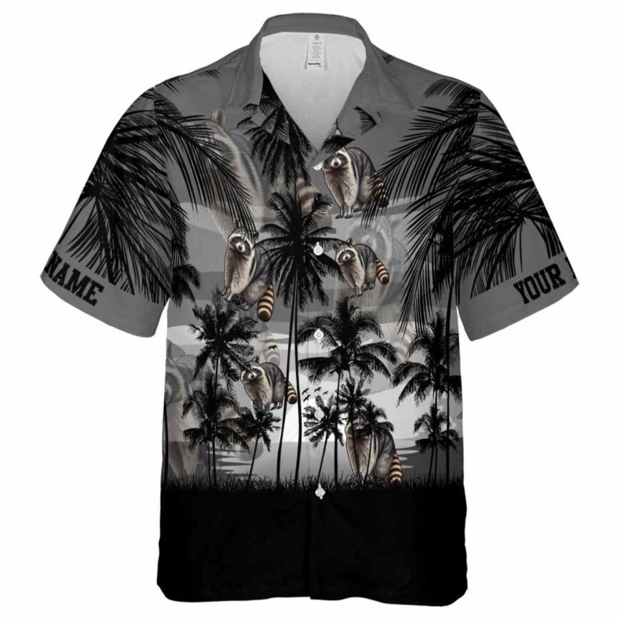 Personalized Raccoon Island Scenery Hawaiian Shirt Fashion forward
