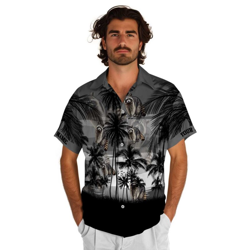 Personalized Raccoon Island Scenery Hawaiian Shirt New Arrival