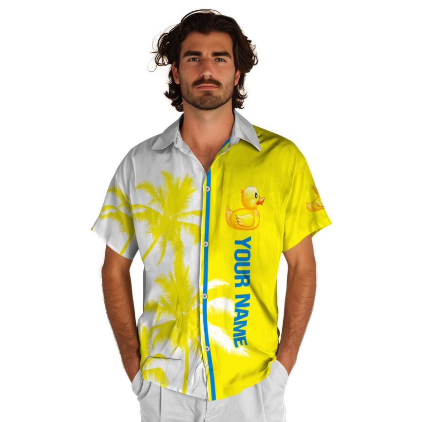 Personalized Rubber Duck Beach Vibes Hawaiian Shirt High quality