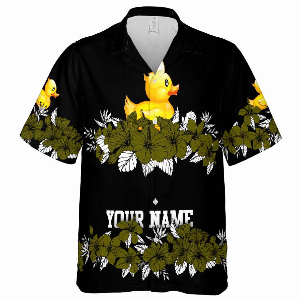 Personalized Rubber Duck Hibiscus Band Hawaiian Shirt Fashion forward Personalized Rubber Duck Hibiscus Band Hawaiian Shirt Fashion forward