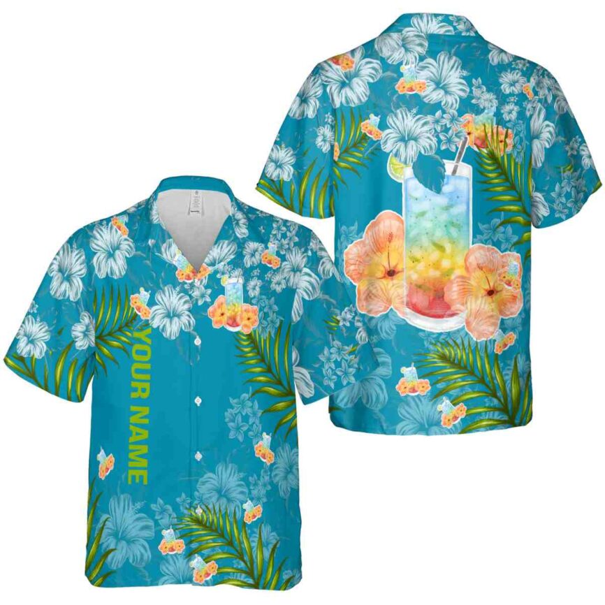 Personalized Scotch And Soda Hibiscus Pattern Hawaiian Shirt Premium grade