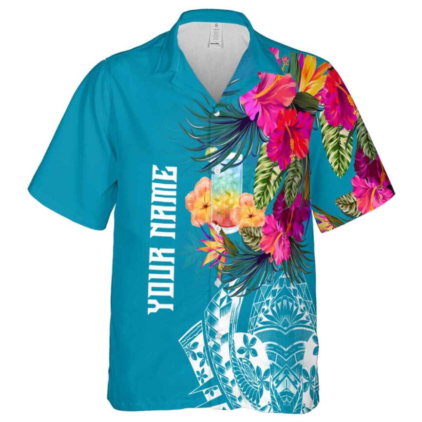 Personalized Scotch And Soda Polynesian Flowers Hawaiian Shirt Fashion forward