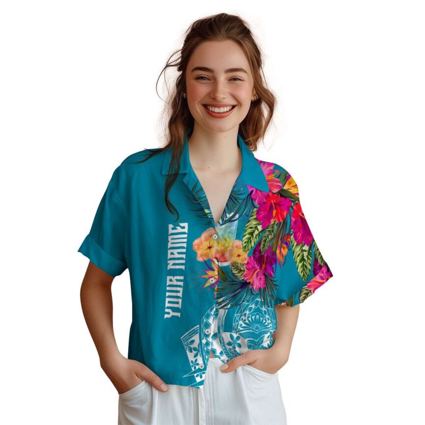 Personalized Scotch And Soda Polynesian Flowers Hawaiian Shirt Top rated