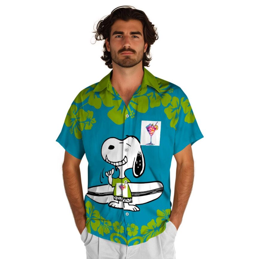 Personalized Scotch And Soda Surfing Snoopy Hawaiian Shirt New Arrival