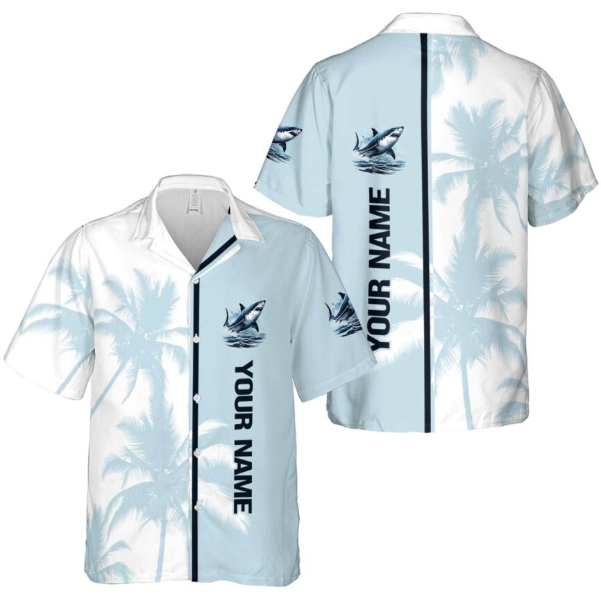 Personalized Shark Beach Vibes Hawaiian Shirt Latest Model