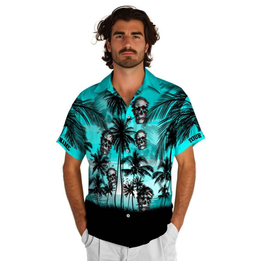 Personalized Skull Island Scenery Hawaiian Shirt New Arrival