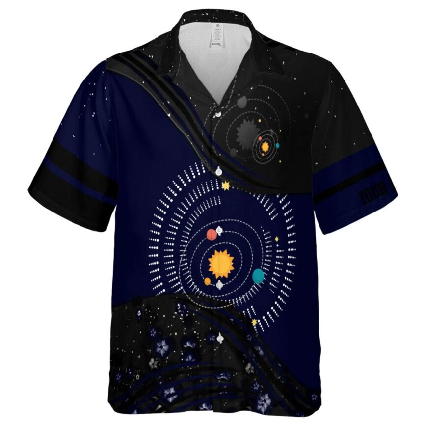 Personalized Space Dynamic Swirl Hawaiian Shirt Fashion forward