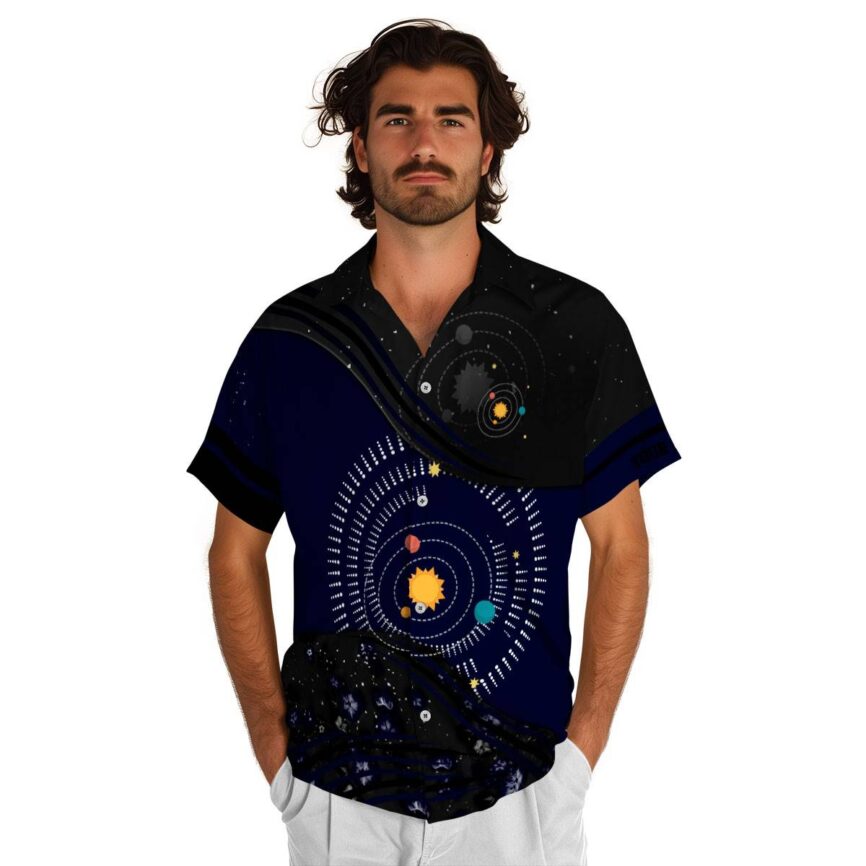 Personalized Space Dynamic Swirl Hawaiian Shirt New Arrival