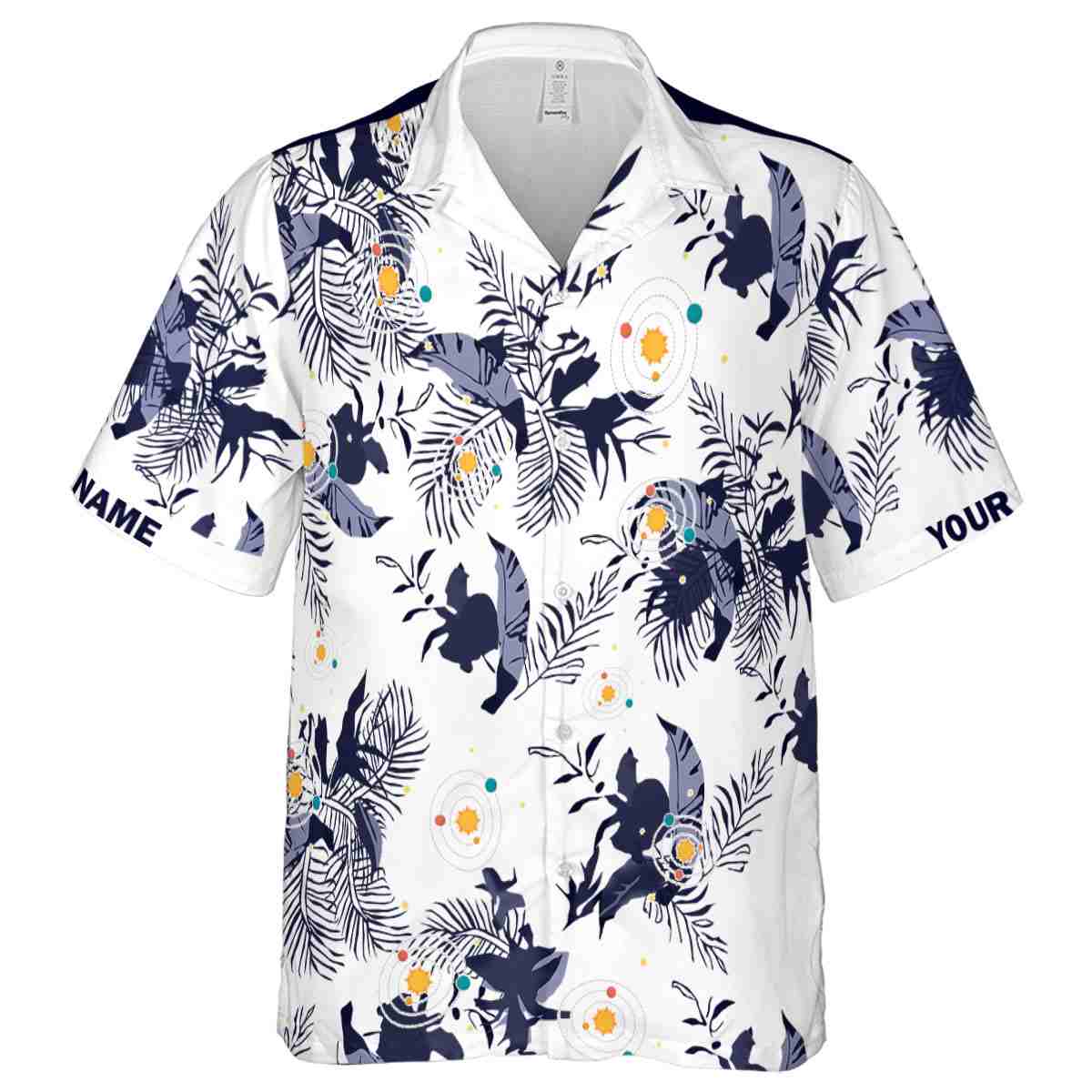 Personalized Space Leafy Accents Hawaiian Shirt Fashion forward Personalized Space Leafy Accents Hawaiian Shirt Fashion forward