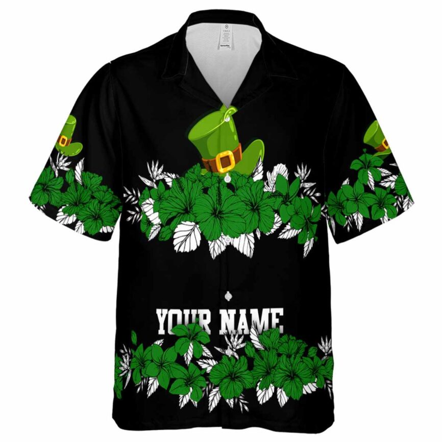 Personalized St Patricks Day Hibiscus Band Hawaiian Shirt Fashion forward
