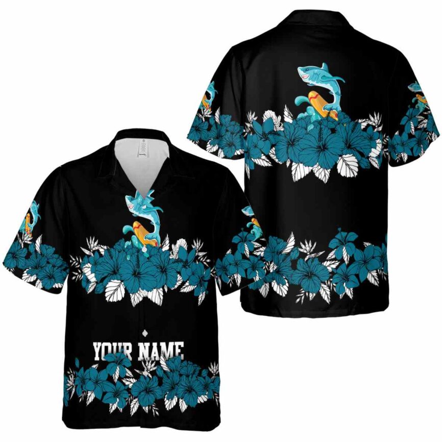 Personalized Summer Hibiscus Band Hawaiian Shirt Premium grade