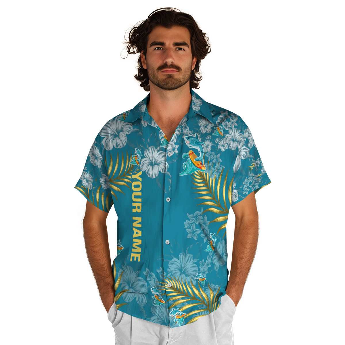 Personalized Summer Hibiscus Pattern Hawaiian Shirt New Arrival Personalized Summer Hibiscus Pattern Hawaiian Shirt New Arrival