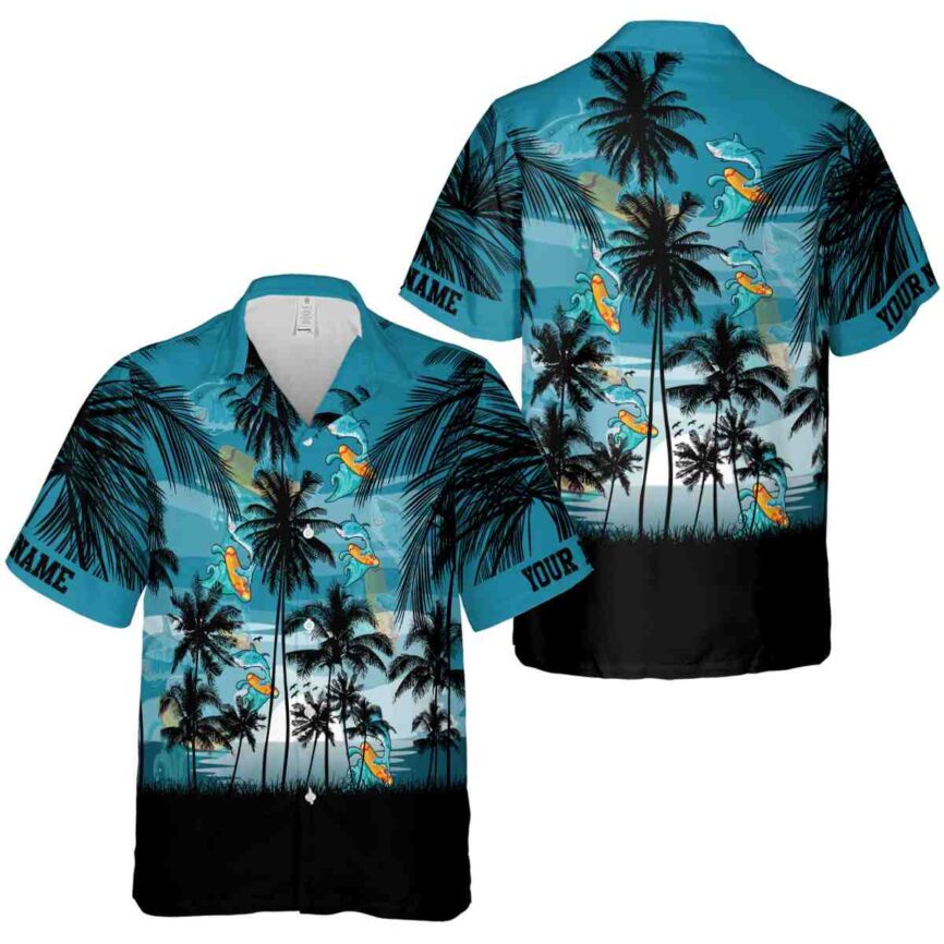 Personalized Summer Island Scenery Hawaiian Shirt Premium grade