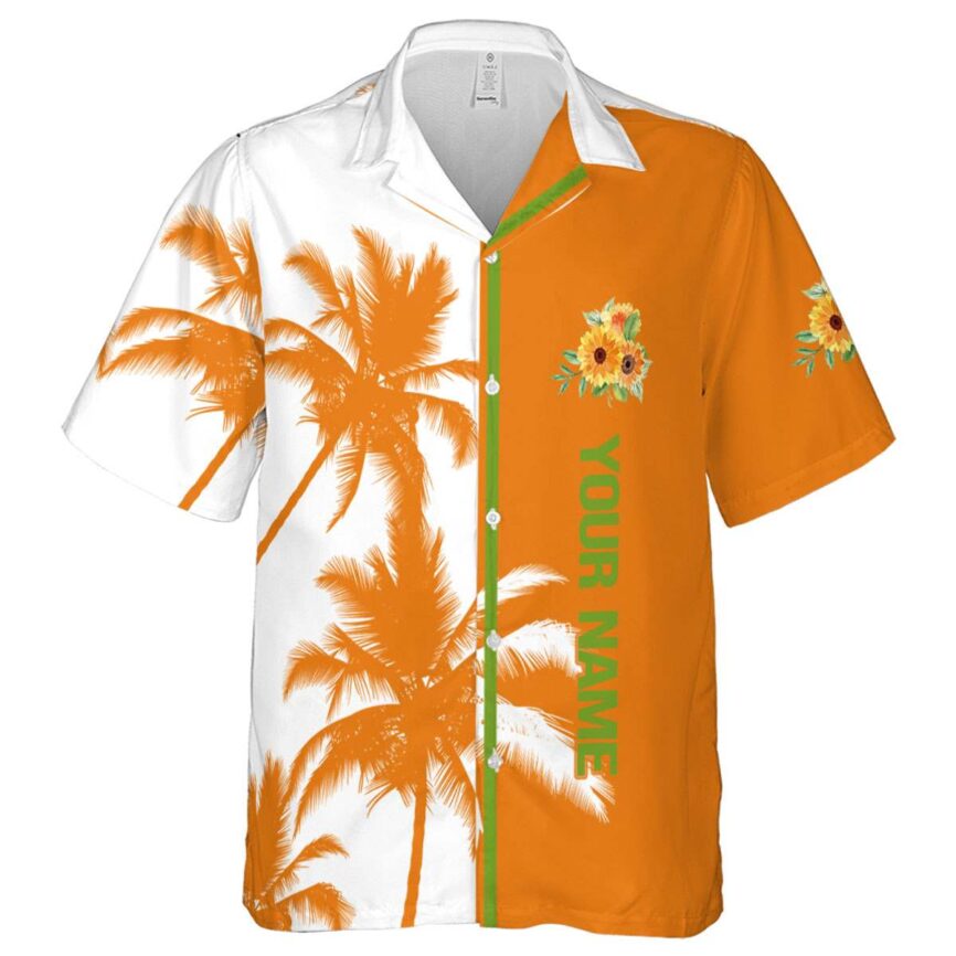 Personalized Sunflower Beach Vibes Hawaiian Shirt Best selling