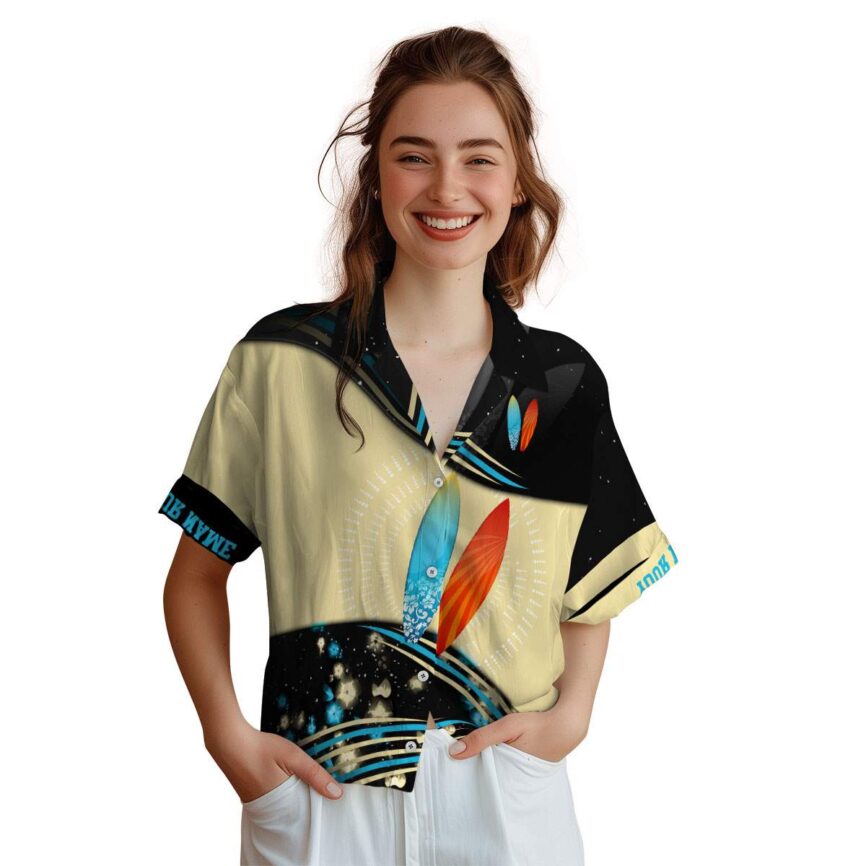 Personalized Surf Dynamic Swirl Hawaiian Shirt Top rated