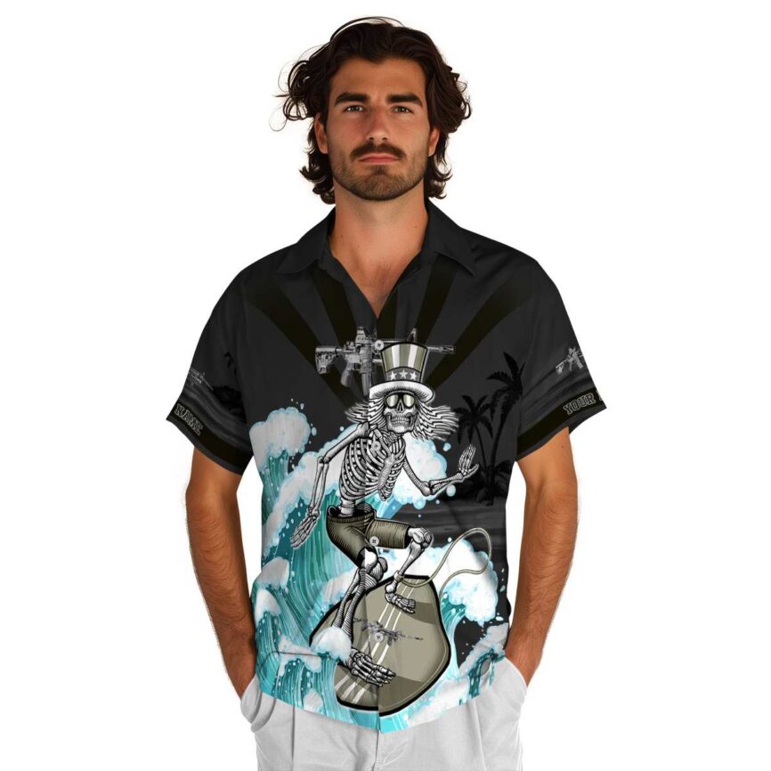 Personalized Tactical Grateful Dead Motif Hawaiian Shirt New Arrival
