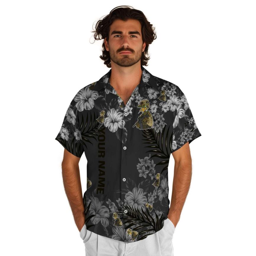 Personalized Tactical Hibiscus Pattern Hawaiian Shirt New Arrival